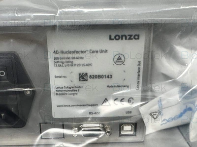 NEW Lonza 4D-Nucleofector