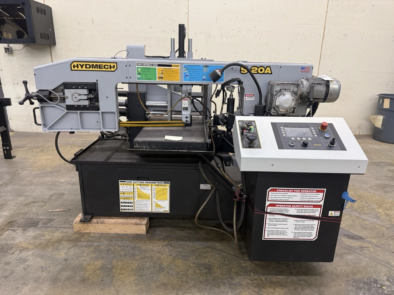 Used 2015 HYD MECH S-20A Horizontal Band Saws Illinois US | Revelation Machinery #1324741