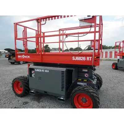 New | in-Stock 2018 Skyjack SJ6826RT Scissor Lifters New York US | United Lift #1445788