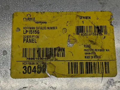 Used Hoffman Panel 30459 LOT OF 2 Electrical Panels Michigan US | Maverick Industrial Sales #1390650