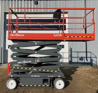 New | in-Stock 2026 SKYJACK SJ4726 E ELECTRIC SCISSOR LIFT Scissor Lifters Alberta CA | Adcock Equipment #1417664