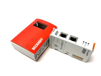 USED BECKHOFF ETHERCAT 2-PORT COMMUNICATION INTERFACE, PROFINET RT CONTROLLER