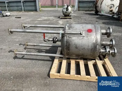 USED Cedarapids-Pafco 70 Gal Cedarapids-Pafco Recevier Tank, 316L S/S, 50#