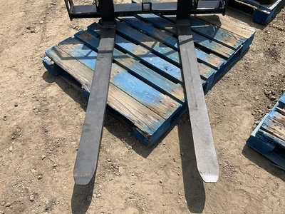 Used WOLVERINE THFF46 3-POINT PALLET FORK 48” Pallet Forks Michigan US | Miedema Asset Management Group #1468709