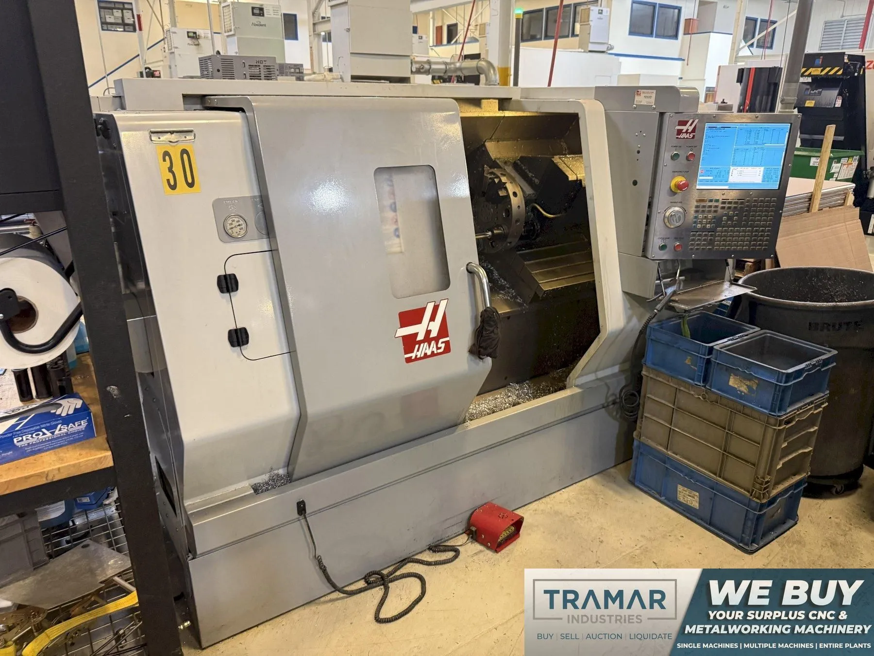 Used 2009 HAAS SL-20 CNC Lathes Michigan US | Tramar Industries #1229290