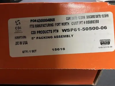 Tuff Breed Packing Assembly PN WSP61-50500-06