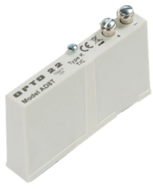Opto 22 AD8T G1 Type K Thermocouple Analog Input Module, Isolated, -148-1695 F [Refurbished]