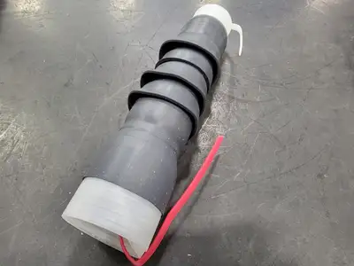 Cold Shrink QT-III Silicone Rubber Skirted Termination Kit