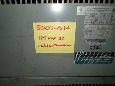 band unknown isolation transformer Other Machinery, Transformer | Mark One Machinery (4)