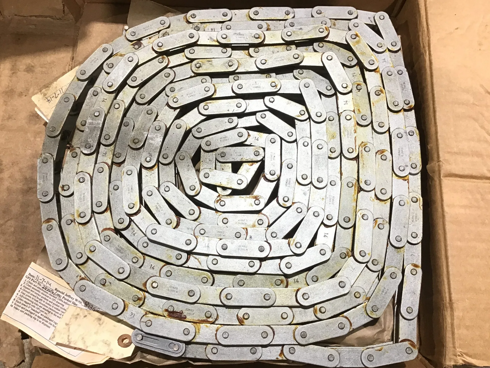 GraphicPk 2501696 Attachment Chain C2060 E2/D3 Attachment Rev E