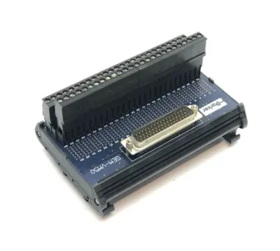 USED PARKER GEMINI DRIVE 50-PIN BREAKOUT MODULE, SCREW TERMINALS