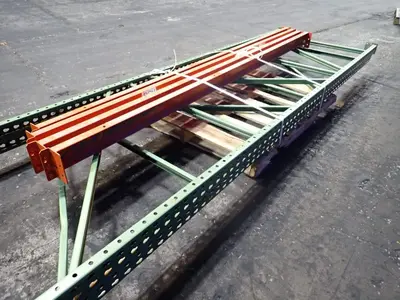 42" X 144" Pallet Racking Lot - Teardrop