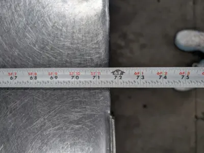 Used Stainless Steel Heavy Duty Dough Table