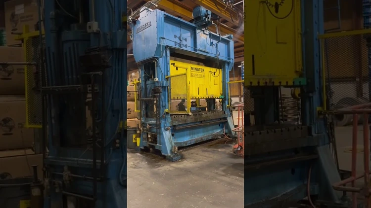 Used MINSTER E2-250-120-36 Straight Side Presses Michigan US | Galaxie Corporation #419704