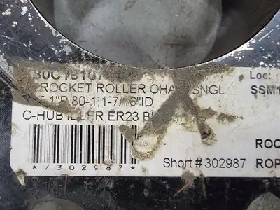 Idler Roller Chain Sprocket 80C19107I, Size 80, 19 Teeth
