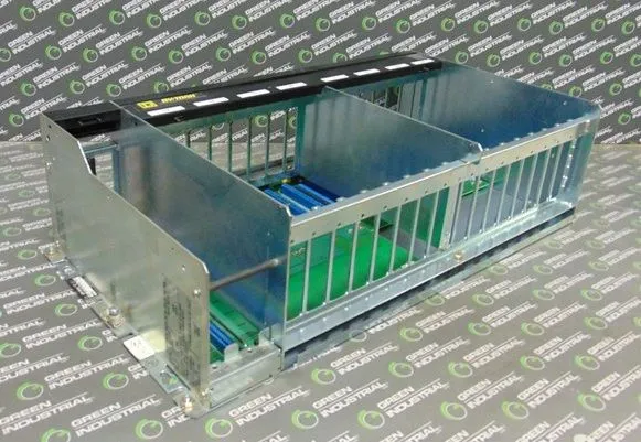 Square D 8030 HRK-200 SY/MAX 16 Slot Rack Chassis Series D1 Used