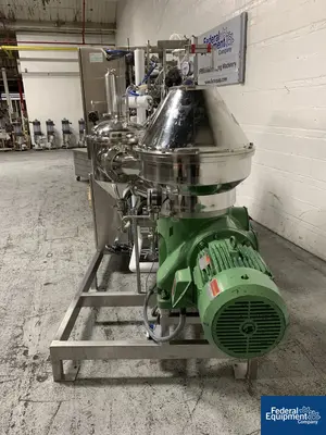 USED Westfalia Westfalia Disc Centrifuge, Model CSC 20-06-476, S/S