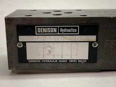 New | in-Stock DENISON ZDV-P-01-S0-D1 098-91201 Pump & Valve Parts Ohio US | Surplus Asset Holdings #1242714