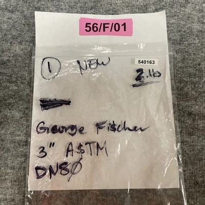 New | in-Stock George Fisher 161.490.720 Valves/Fittings California US | Davliegogo LLC #1729167