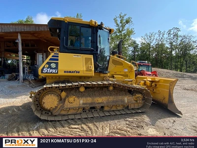 Used 2021 KOMATSU D51 PXI-24 Bulldozers Alabama US | Proxy Equipment #1377849