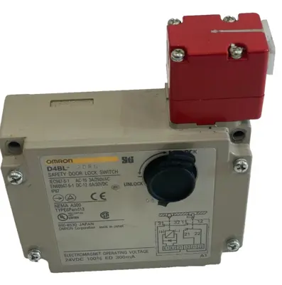 NEW OMRON D4BL-2DRG DOOR LOCKSWITCH D4BL2DRG