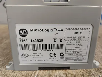 Allen-Bradley 1762-L40BXB Other PLC Peripheral Modules | ESS Industrial Equipment Sales (5)