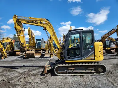 Used 2016 KOBELCO SK85CS-3E Crawler Excavators | Abele Tractor #1342779
