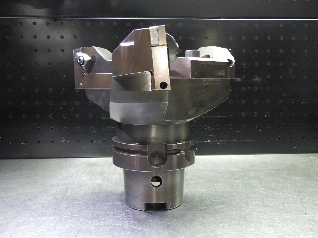 Sandvik HSK100A Roughing Boring Head W/ Insert Wings HA10-R820I-AA3104A (LOC1823B)