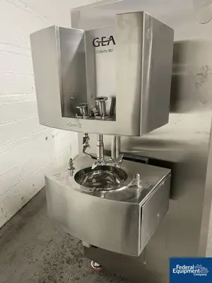 USED GEA Collette 10 Liter GEA Collette High Shear Mixer, Model ULTIMA PRO 10