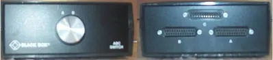 QTY. 1. BLACK BOX ABC SWITCH, S/N: 9103, MODEL: SW...