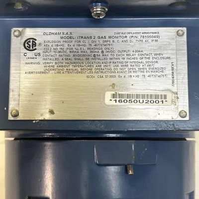 Used OLDHAM 78105049 Gas Monitors Ohio US | Surplus Asset Holdings #1227709