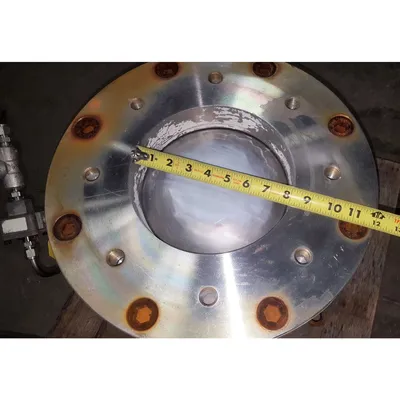 Used 8" Clyde Bergemann Pneumatics Spheri Dome Spherical Valve
