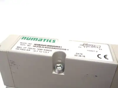 Used NUMATICS PNEUMATIC SOLENOID VALVE / MANIFOLD BLOCK Solenoid Valves | Maverick Industrial Sales #1108167
