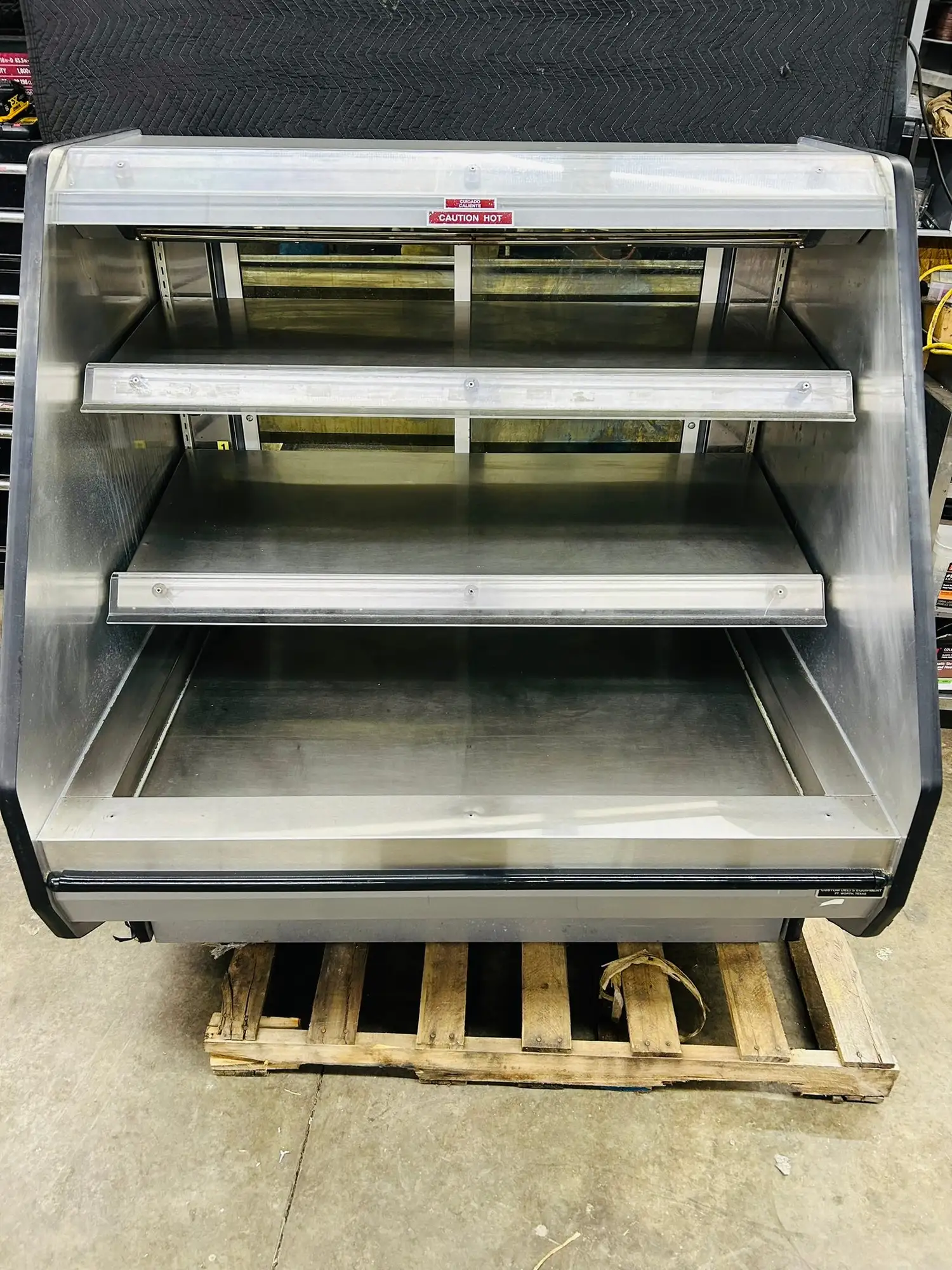 Custom Deli Inc. DILW4SS Heated Display Case Fully Refurbished