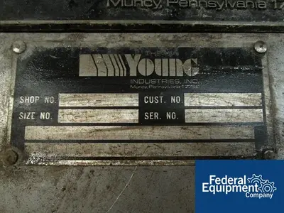 USED Young Industries YOUNG BAG DUMP STATION, S/S, MODEL 10X8-C