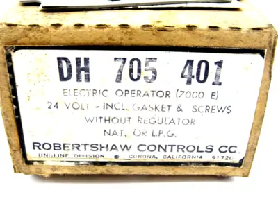 NEW ROBERTSHAW DH 705-401 ELECTRIC OPERATOR 24V DH 705401