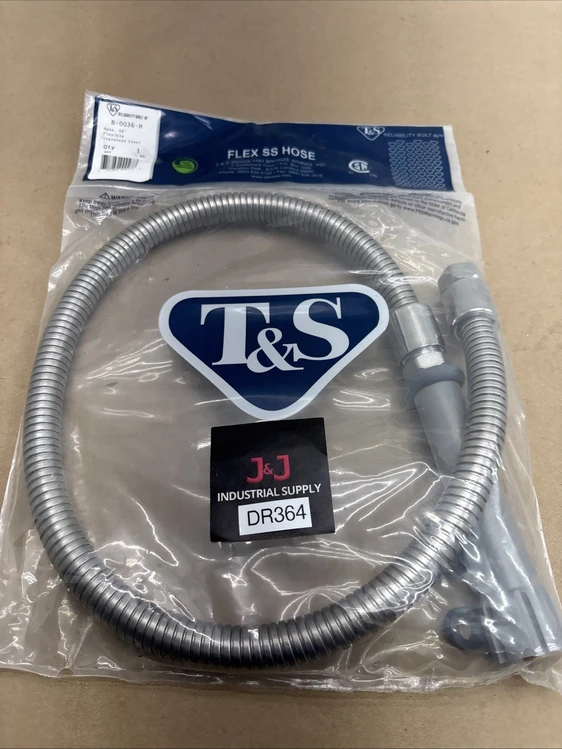 New | in-Stock T&S B0036H Hoses Indiana US | J&J Industrial Supply #805592