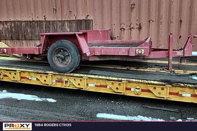 Used 1984 ROGERS CTH35 Lowboy Trailers New Jersey US | Proxy Equipment #1383072