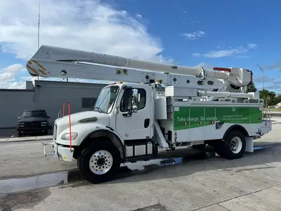 Used 2018 ALTEC AA55E MH Bucket (boom) trucks Florida US | Truck and Van Outlet #1509192
