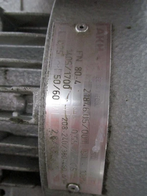 Used AKH _UNKNOWN_ A.C. Motors | OCO Industrial #1585594