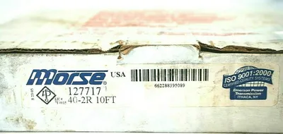 NEW MORSE 127717 ROLLER CHAIN 40-2R 10'