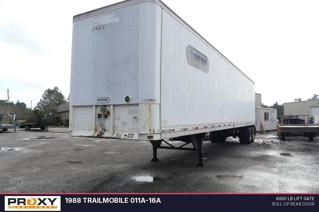 Used 1988 TRAILMOBILE 011A-16A Box Trailers Florida US | Proxy Equipment #1384851