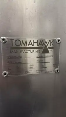 Used Tomahawk TM-26 Patty Forming Machines Illinois US | M&M Equipment Corp. #1309017