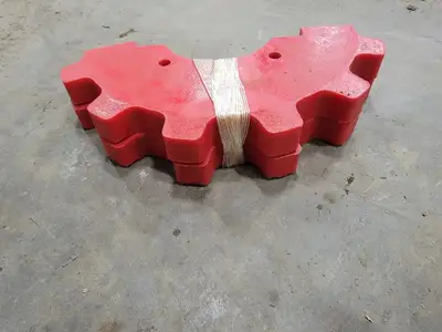 Split Mill Chain Sprocket - 13 Teeth Plastic