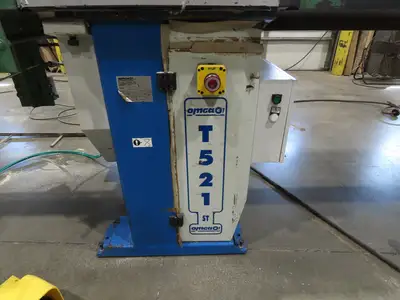 Omga T521ST 18-20" Wood Cut Off Saw 5.6kw Upcut Pneumatic Control 230/460V 3Ph