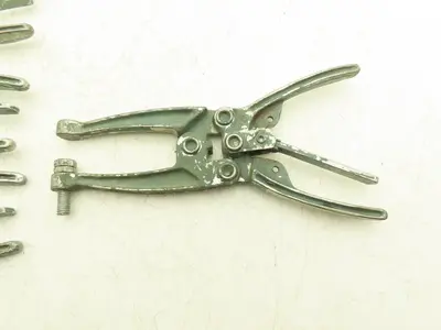 De-Sta-Co 491 Adjustable Welding hand Squeeze Clamping Pliers Lot of 6