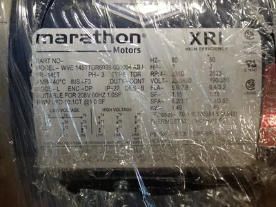 Used MARATHON MOTORS 145TTDR6039 Motors (misc) Ohio US | HGR 24 #912639
