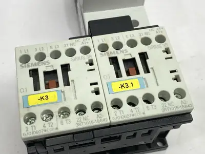 Used Siemens Starter Combination 1.4-2A 400VAC 24VDC 3RT1916-1EH00 Starters Michigan US | Maverick Industrial Sales #1401901