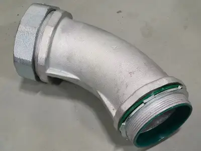 4" 45 Deg Liquidtight Connector