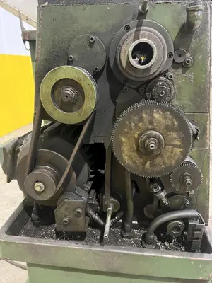 13" X 40" ENCO MODEL #1340 GAP BED ENGINE LATHE, 1.375" HOLE: STOCK #20717
